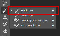 The Brush Tool.