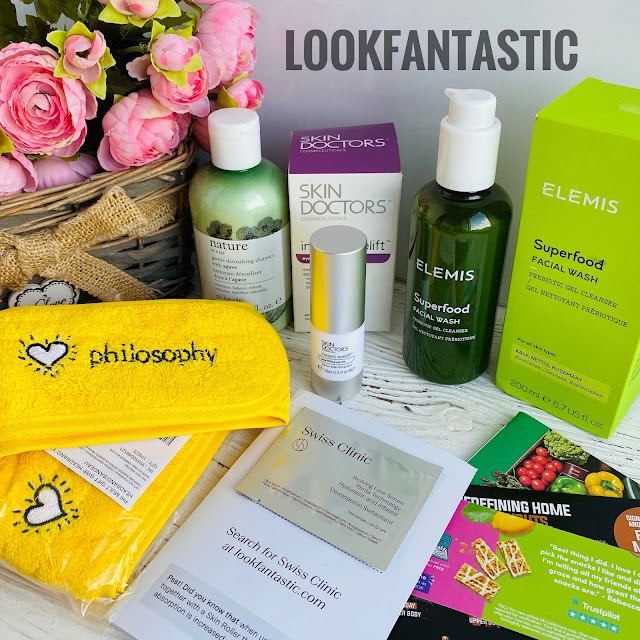 Lookfantastic, покупки,   Swiss Clinic, Philosophy Purity, Skin Doctors, Elemis, аксессуары,