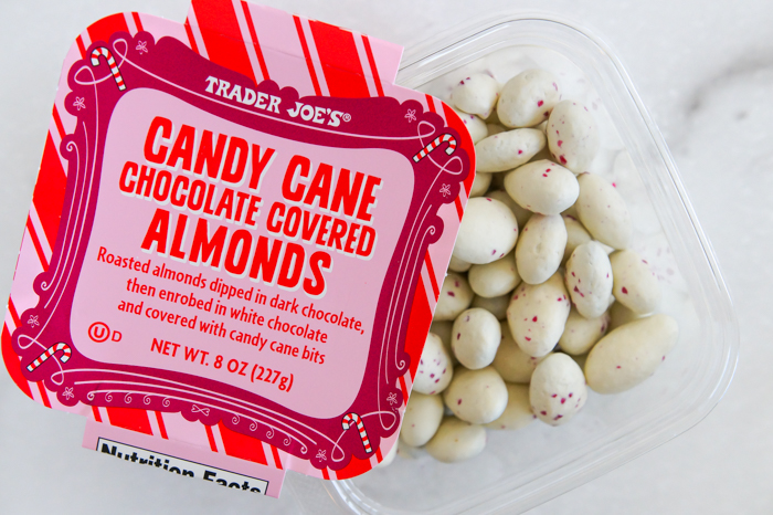 Trader Joe's Candy Cane Chocolate Covered Almonds Review