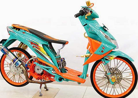Foto Modifikasi  Motor Honda Beat  Ceper   MyOtomotif