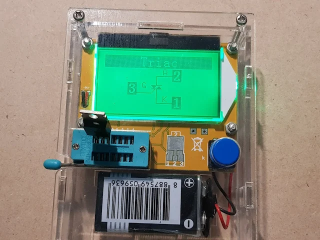 Test   triac   with  multimeter