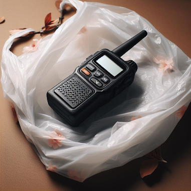 a walkie talkie