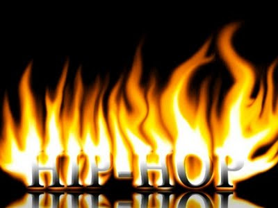Fire Graffiti Letters HIP-HOP