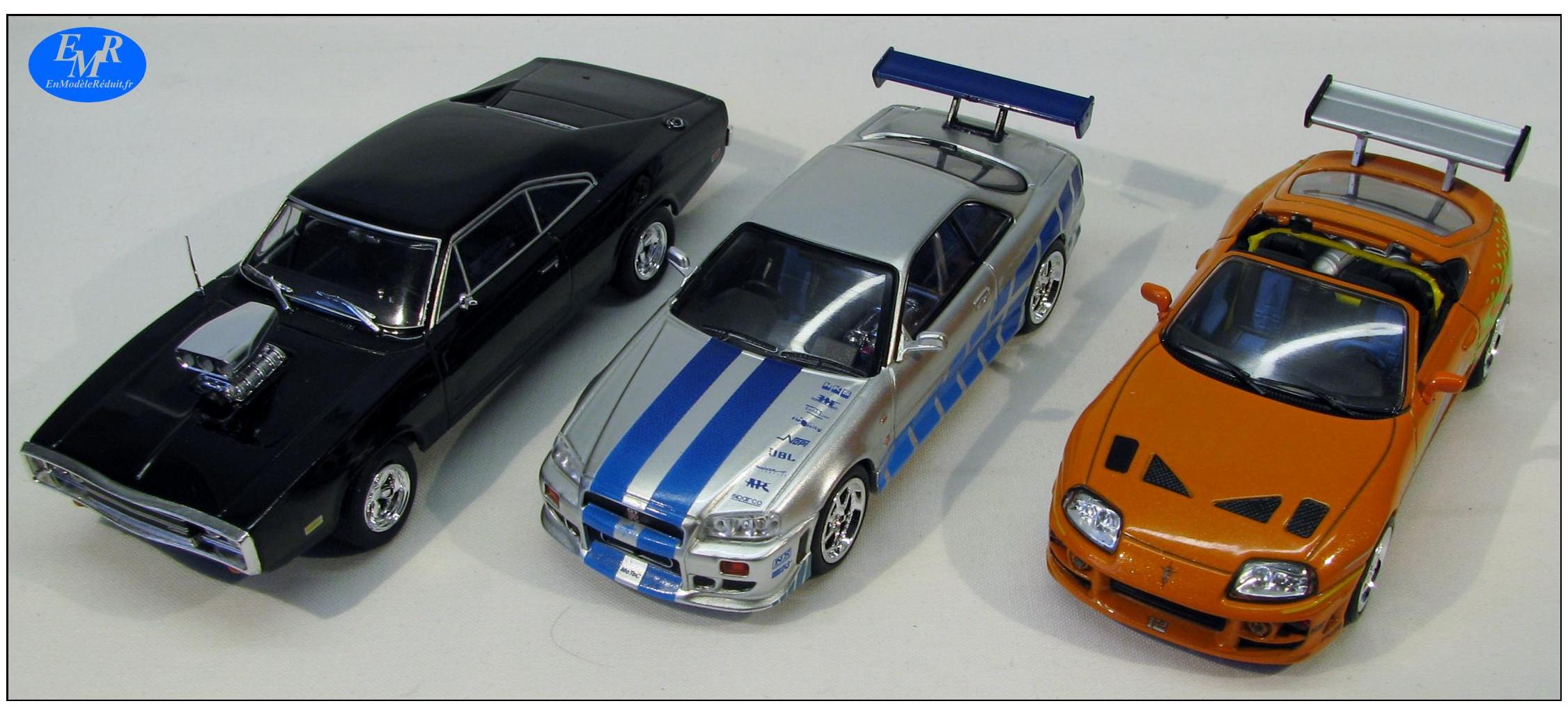 En Modèle Réduit: FAST & FURIOUS, les voitures de la mythique saga à  l'échelle 1/43 de la marque Altaya