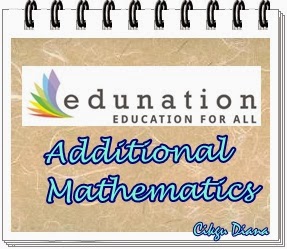 Blog Soalan Matematik: Nota-nota Matematik Tambahan 