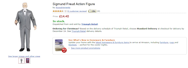 Funny Amazon Reviews Product: Sigmund Freud Action Figure