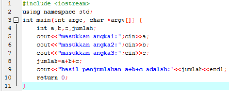 program mencari faktorial menggunakan dev c++