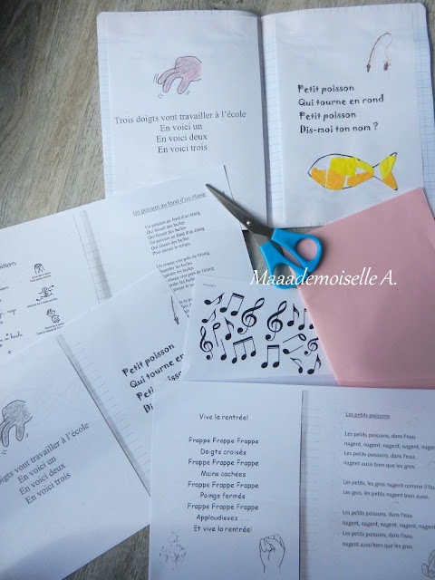 || DIY : Cahier de chansons et comptines fait maison