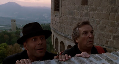 Our unlikely heroes: Hudson Hawk (Bruce Willis) and Tommy Five-Tone (Danny Aiello)