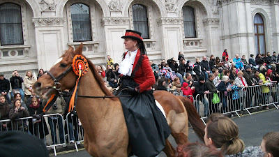 They are dressed in costume (from what time, I have no idea).