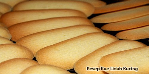 Resep Kue Lidah Kucing