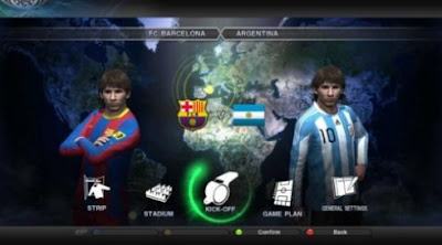 Screenshots Pro Evolution Soccer 2011 EUR PSP Game (PES 2011)