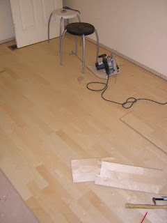Hardwood Floor Almost Finished.