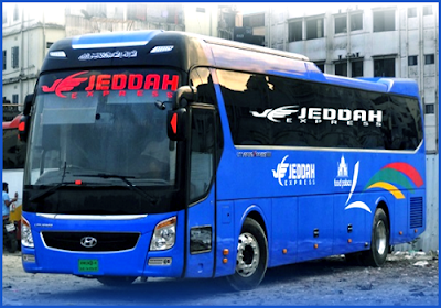 Jeddah Express bus Counter number