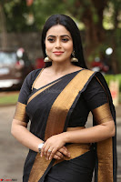 Poorna in Cute Backless Choli Saree Stunning Beauty at Avantika Movie platinum Disc Function ~  Exclusive 087.JPG