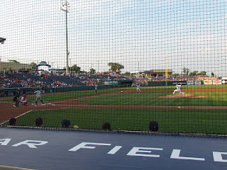 First pitch, Yankees vs. Spikes