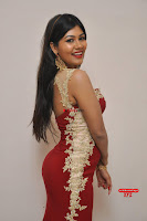Rachana Smith in a Red Deep Neck Leg Split Gown ~  Exclusive Galleries 043.jpg