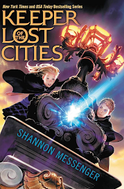 Keeper of the Lost Cities by Shannon Messenger cover (why is this cover so nostalgic omg!!) featuring Sophie and Dex