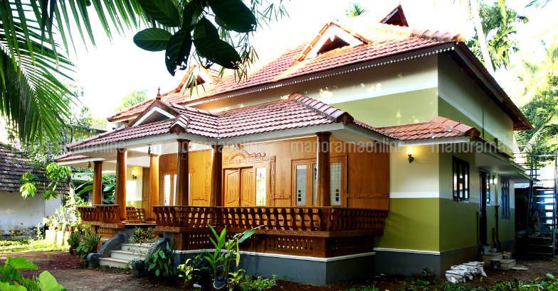 3 Bedroom Kerala Model House for 22 Lakhs with Free Plan 