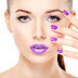 Purple & Violet Makeup Looks with Matching Nails Colors Inspiration