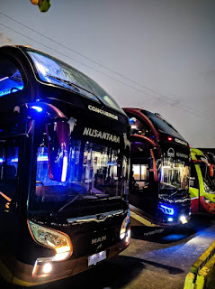 Bus MAN R37 dan RR4 Terbaru PO Nusantara