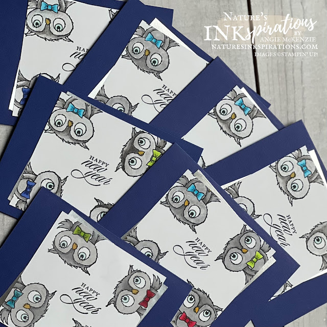 Adorable Owls with 2022-2024 In Colors | Nature's INKspirations by Angie McKenzie