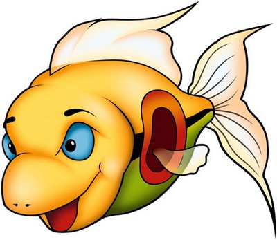 cartoon fish. The Japanese Fish Story