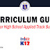 CURRICULUM GUIDES for SHS Applied Track Subjects