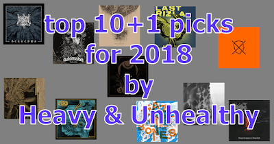 10+1 release picks for 2018 by 'Heavy & Unhealthy'