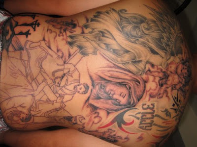 Back Tattoo, piece tattoo