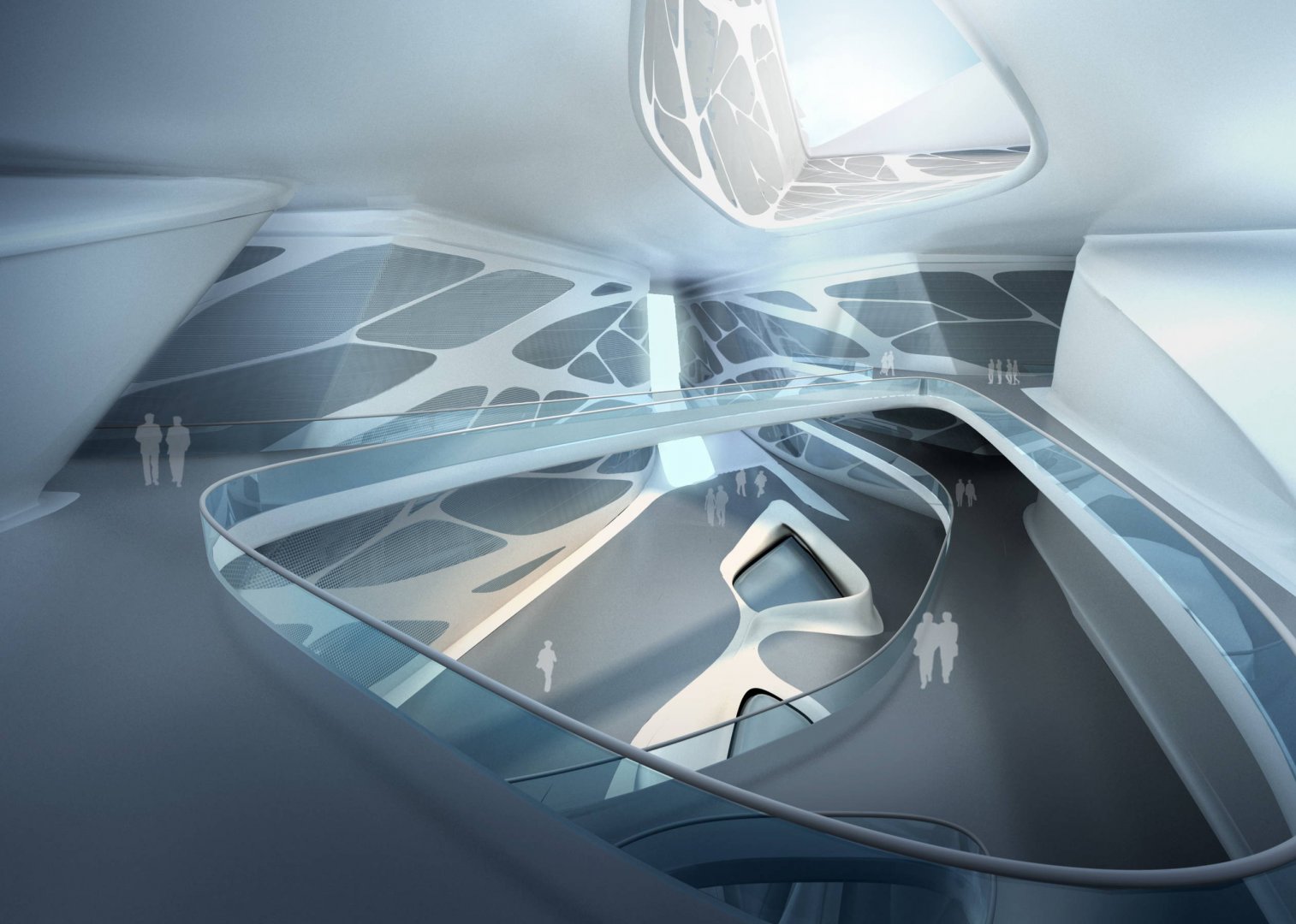 Ivana In 3D: Architect: Zaha Hadid &amp; Biomorphic Forms