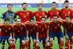 Spanyol Membawah 19 Pemain di Euro 2016