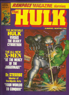 Rampage Monthly #21, Hulk vs the Cybortron