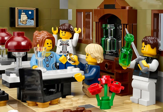 Lego- Restaurante con clientes
