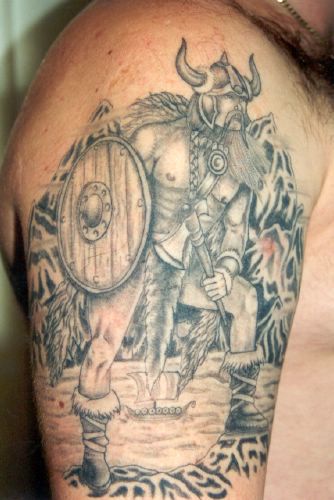 great viking tattoo