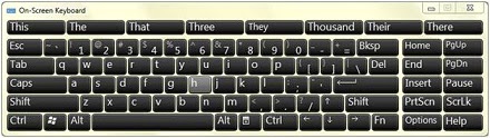 Cara memunculkan keyboard aplikasi di windows