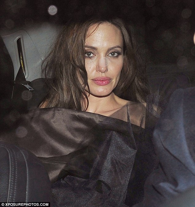 angelina jolie hair tourist. Ready for her bed: Angelina