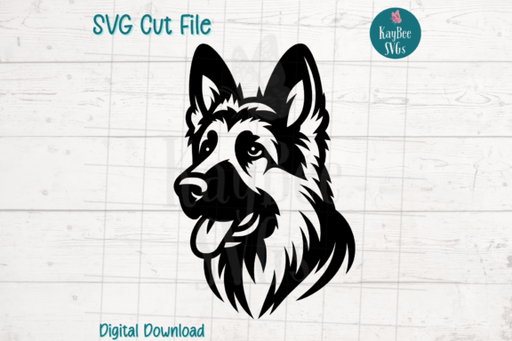 German Shepherd Dog - SVG Cut File
