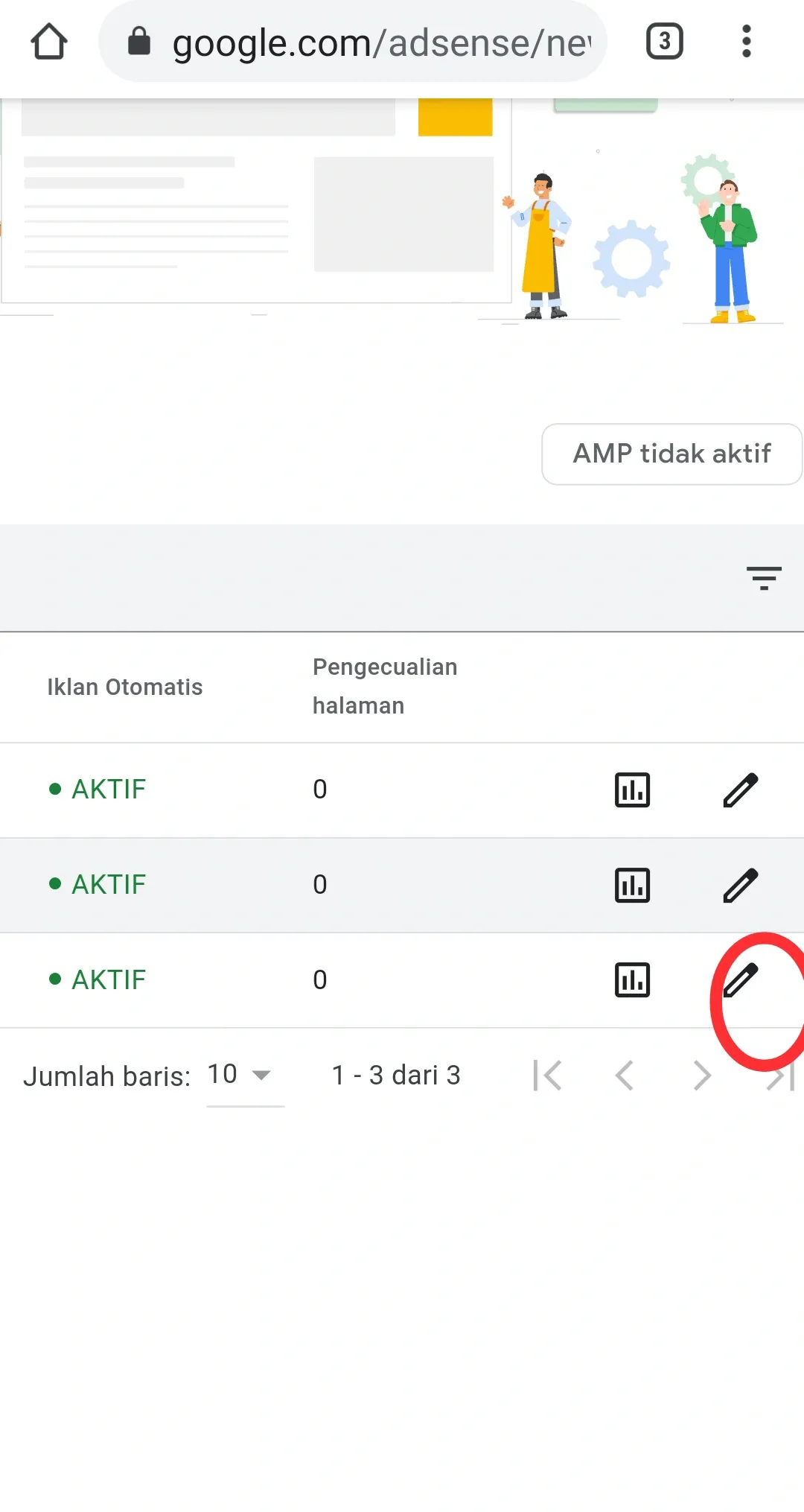 Cara setting google adsense