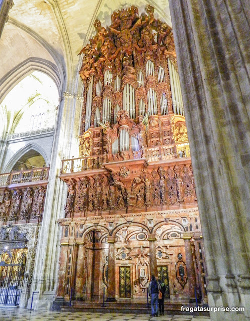 Órgão da Catedral de La Giralda em Sevilha