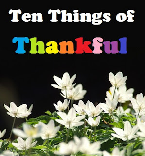 Ten Things of Thankful