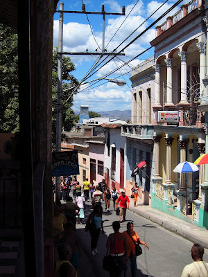 Santiago de Cuba busy street