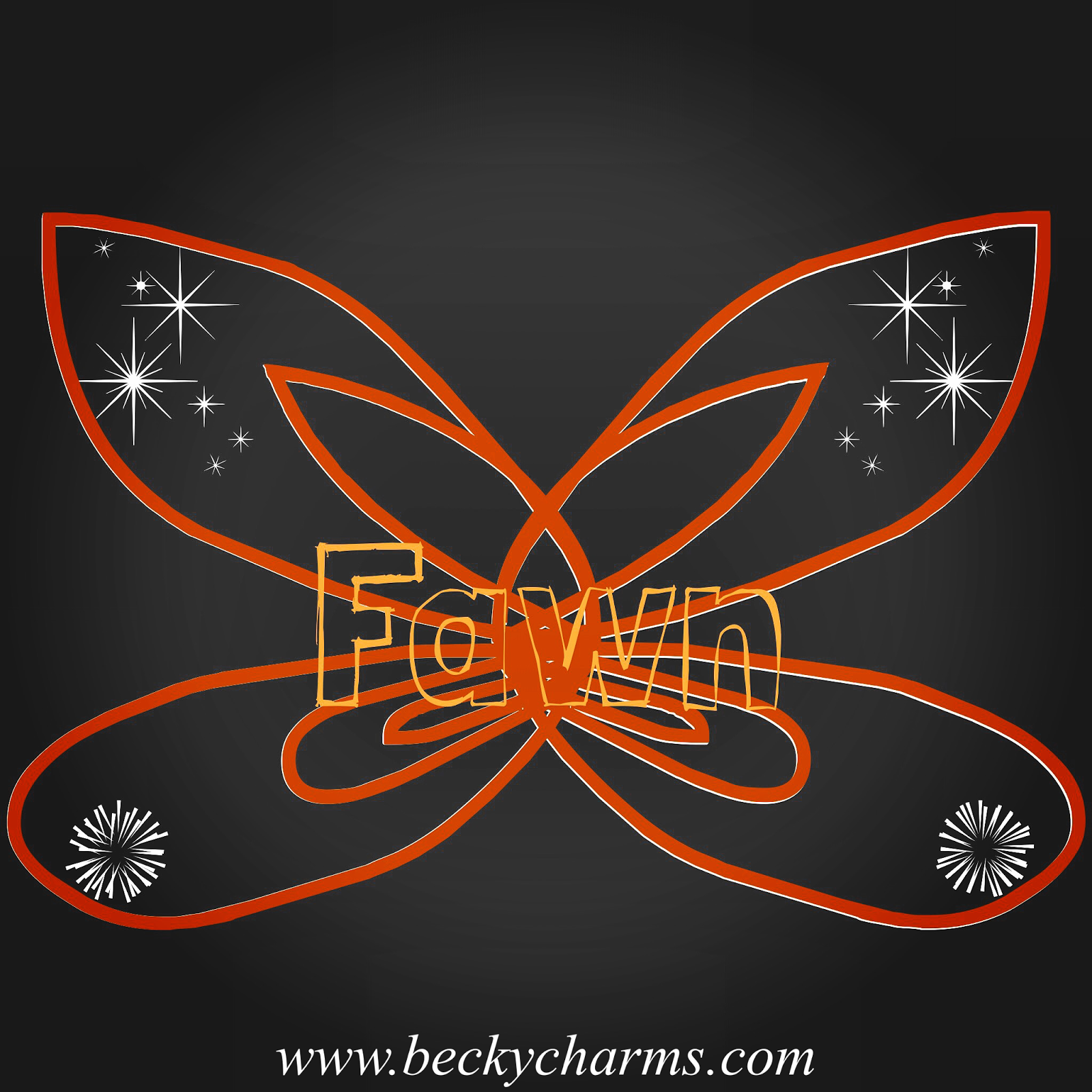 Disney Fairy Wings Fawn Graphic Art Recreate by BeckyCharms
