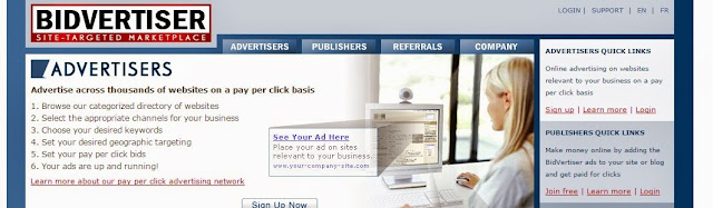 Cara Mudah Menjadi Publisher PPC Bidvertiser