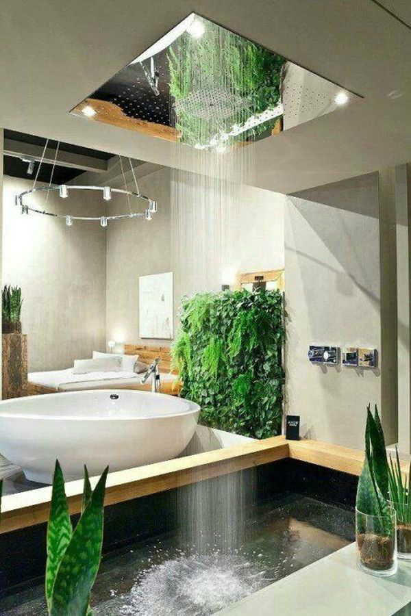 Desain Kamar Mandi Shower Minimalis Tanpa Bathub