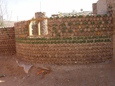 Bottle House Built in Mexico