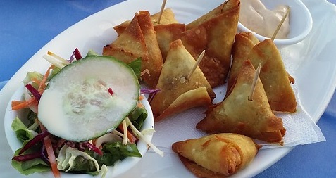 Chicken Cheese Samosa