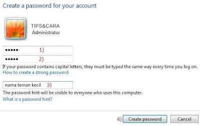 Memproteksi PC & Laptop Dengan Password 3