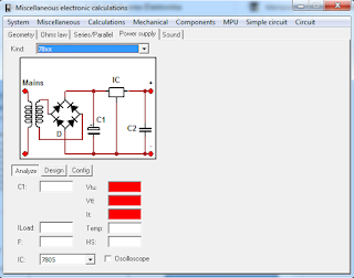 Screenshot 5 : MiscElectronic Calculations