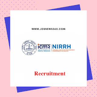 NIRRH Walk-IN 2019 for Research Assistant (4 Vacancies)